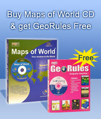 Buy Maps of World CD & get GeoRules free
