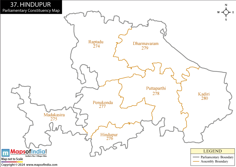 Hindupur Constituency Map