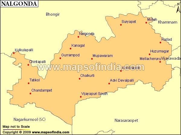 Nalgonda Constituency Map