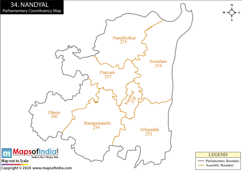 Nandyal Constituency Map