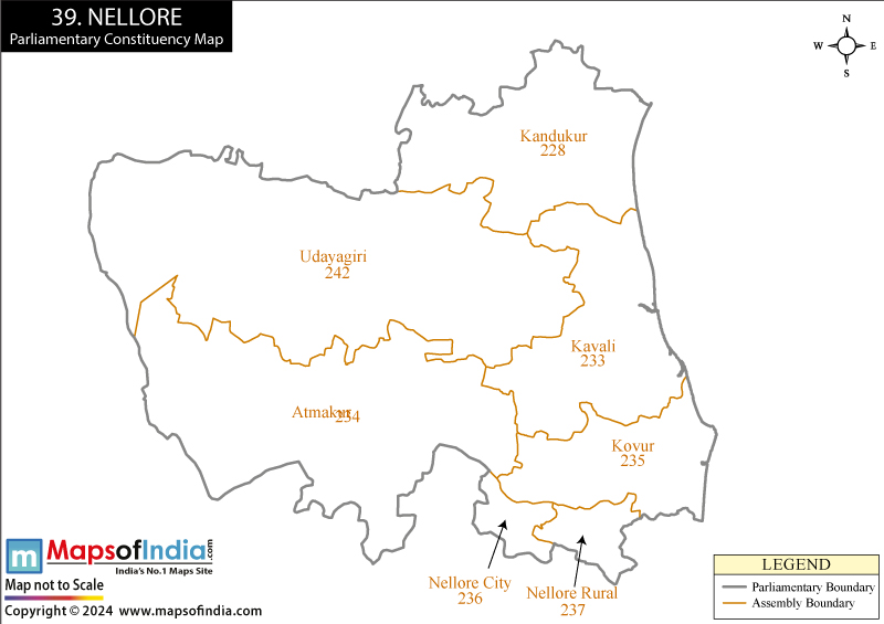 Nellore Constituency Map