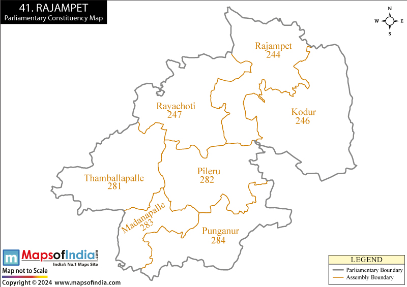 Rajampet Constituency Map
