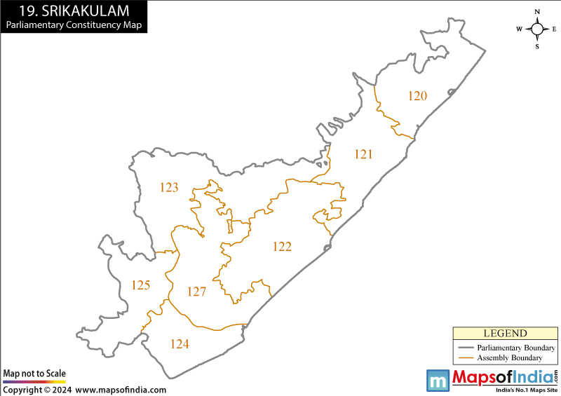 Srikakulam Constituency Map