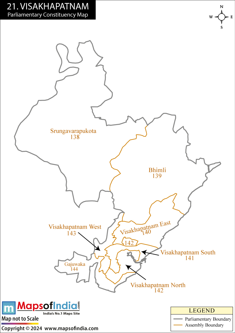 Visakhapatnam Constituency Map