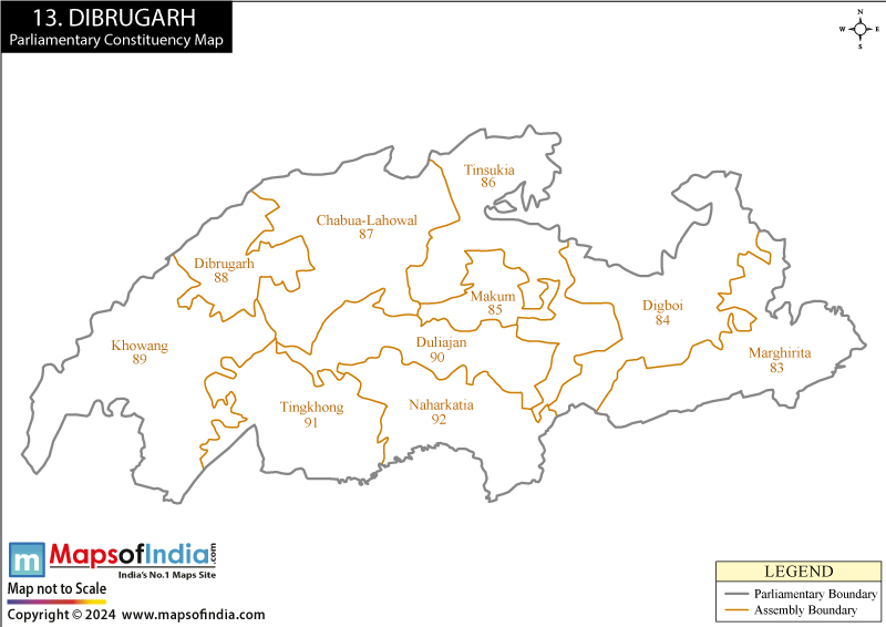 Dibrugarh Parliamentary Constituencies