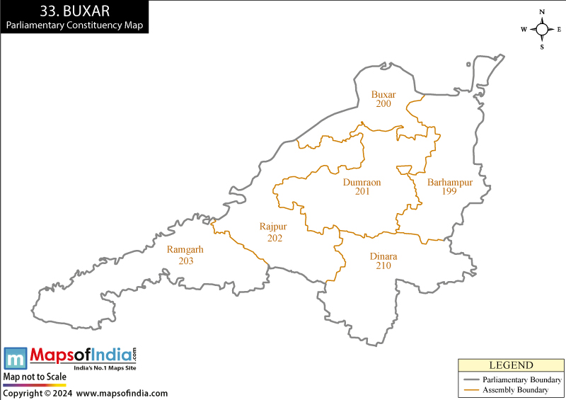 Buxar Constituency Map