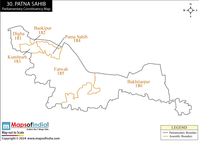 Patnasahib Constituency Map