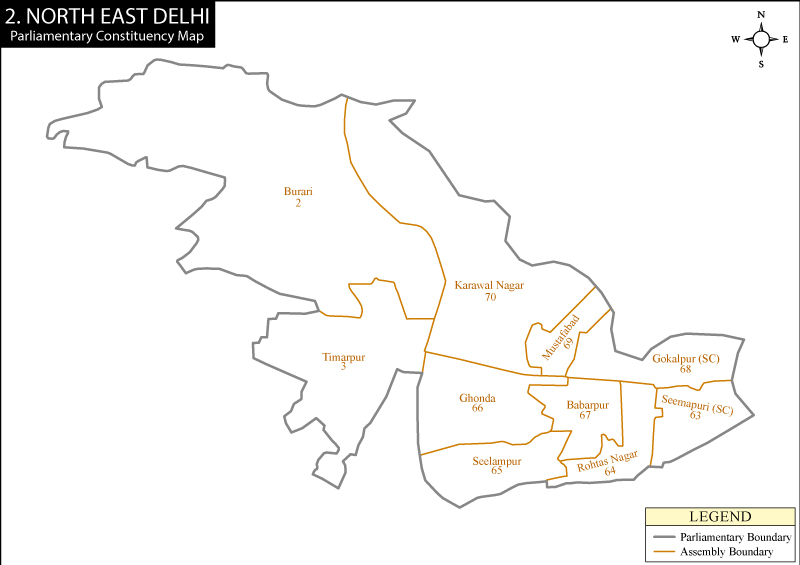 North East Parliamentary Constituencies