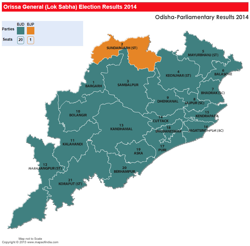 Orissa Parliamentary Constituencies