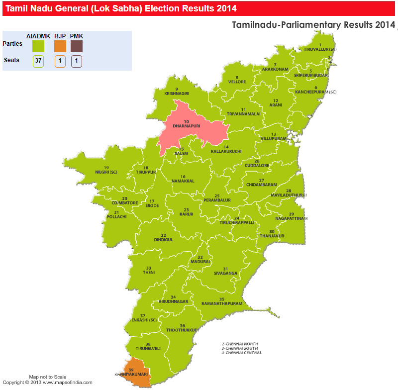 Tamil Nadu Parliamentary Constituencies