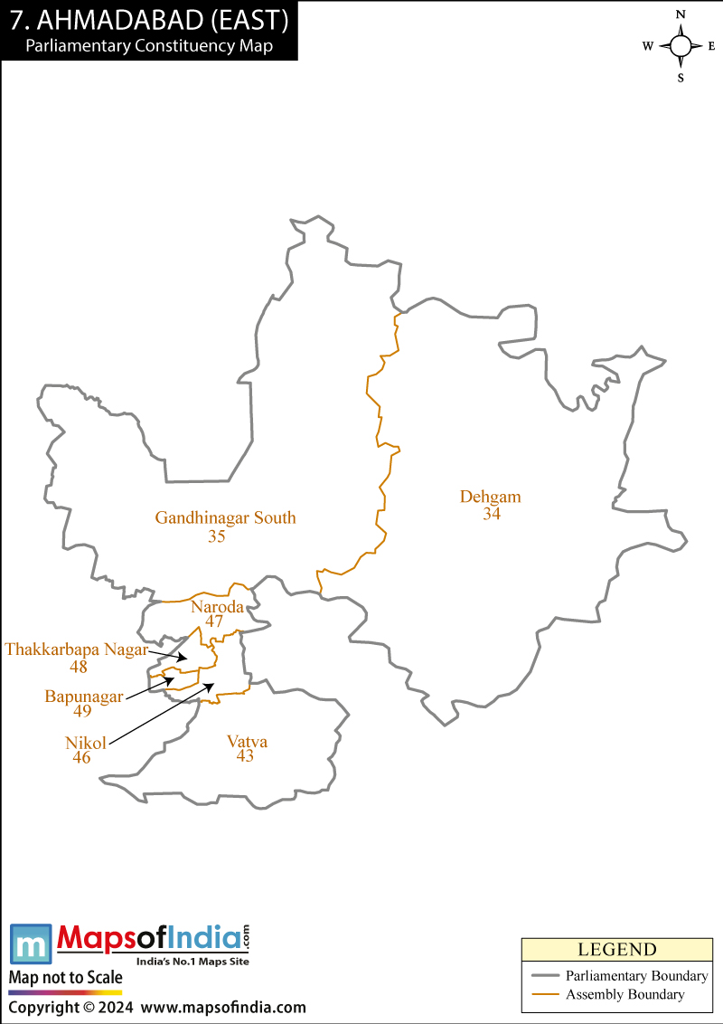 Ahmedabad East Parliamentary Constituencies