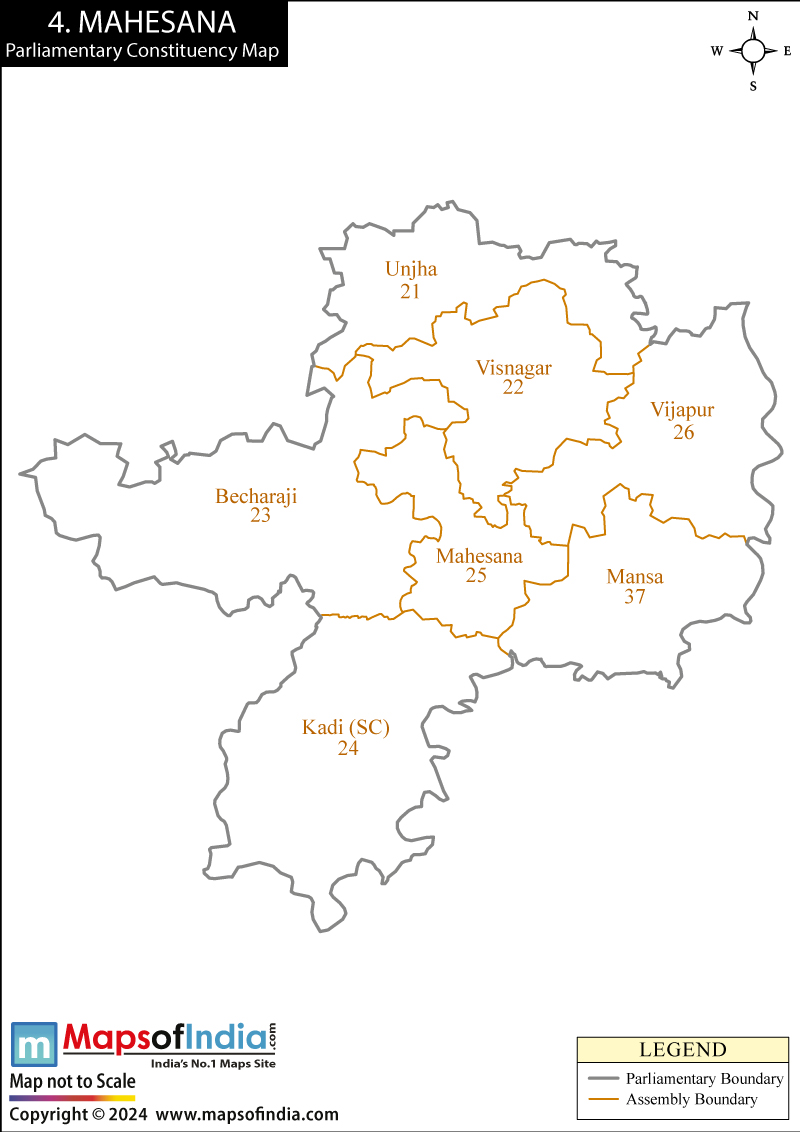 Mehsana Parliamentary Constituencies