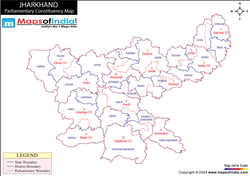 Jharkhand Parliamentary Constituencies