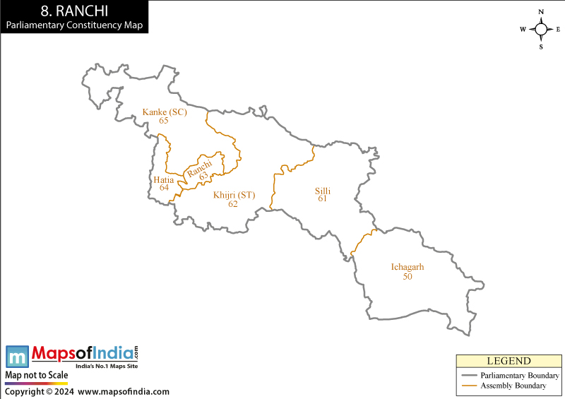 Ranchi Parliamentary Constituencies
