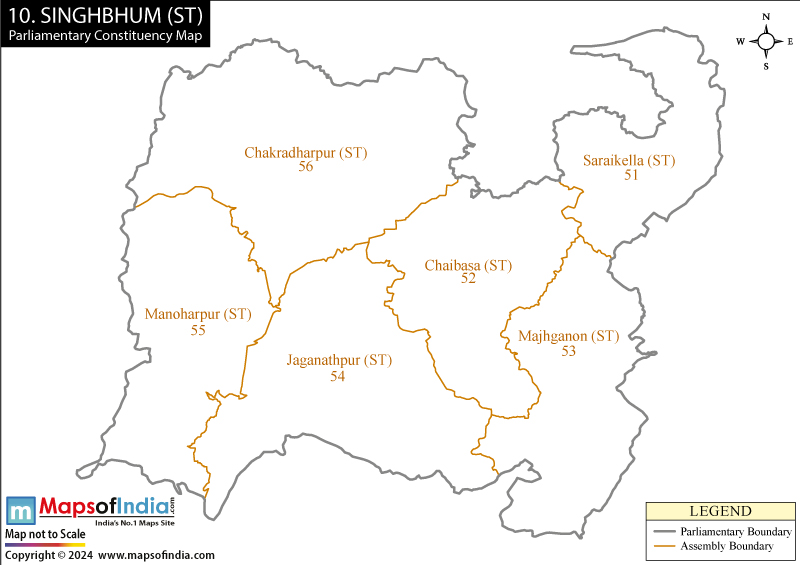 Singhbhum Parliamentary Constituencies