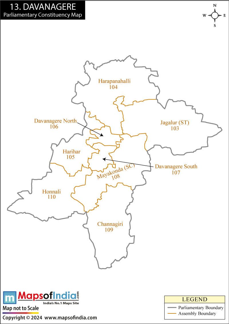 Davanagere Parliamentary Constituencies