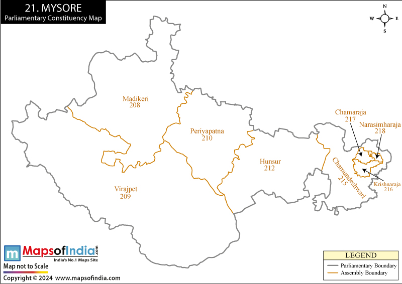 Mysore Parliamentary Constituencies