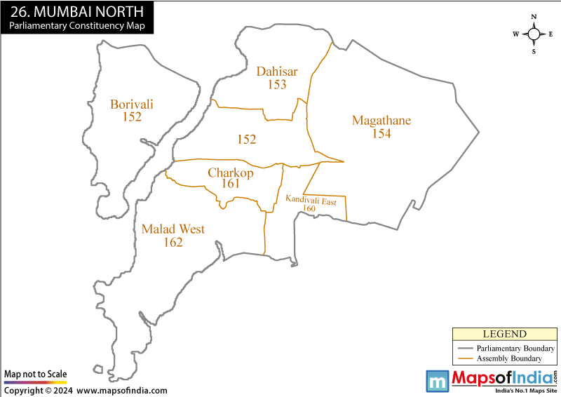 Mumbai North Parliamentary Constituencies