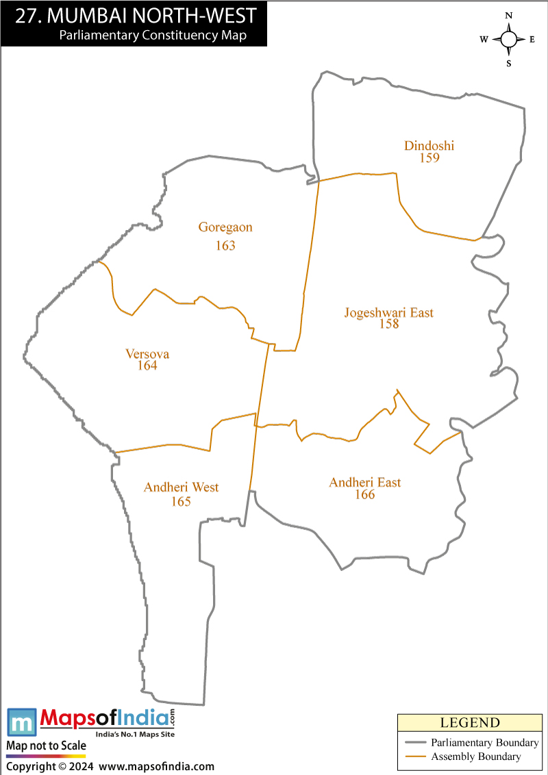 Mumbai North West Parliamentary Constituencies