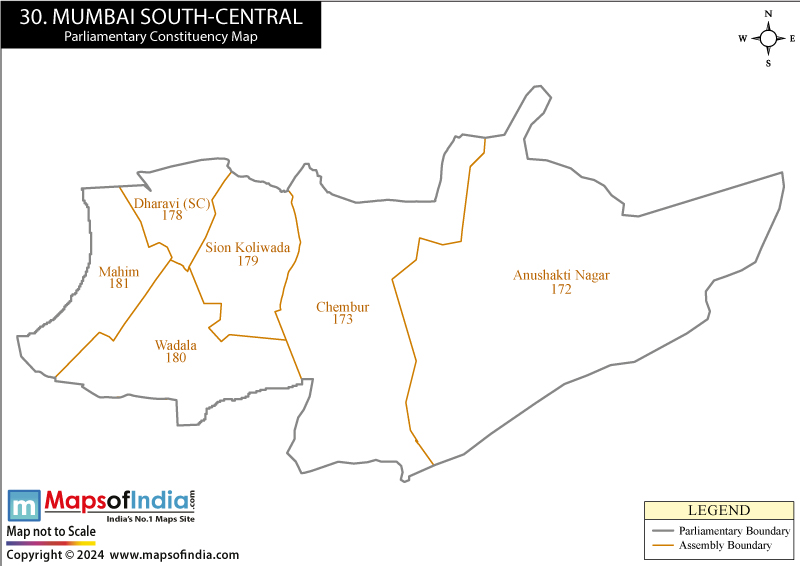 Mumbai South Central Parliamentary Constituencies