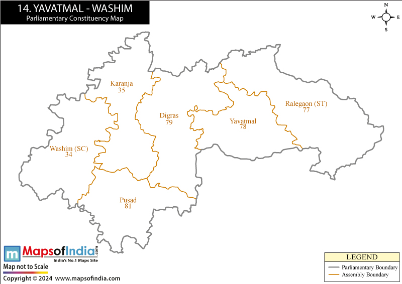 Yavatmal Washim Parliamentary Constituencies