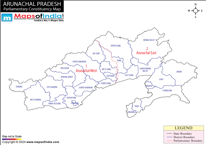 Arunachal Pradesh Parliamentary Constituencies