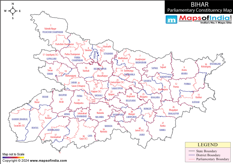 Bihar Parliamentary Constituencies