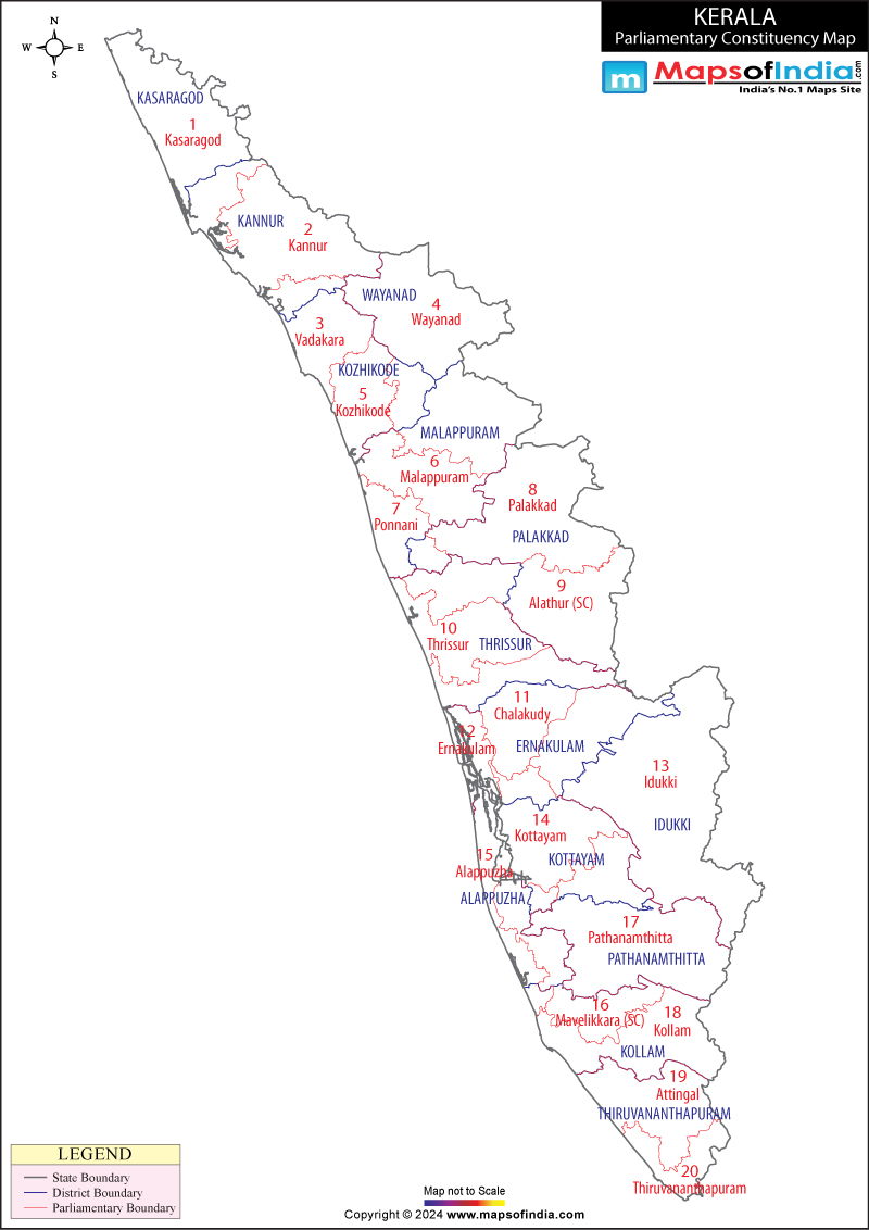 Kerala Parliamentary Constituencies