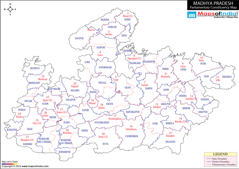 Madhya Pradesh Parliamentary Constituencies