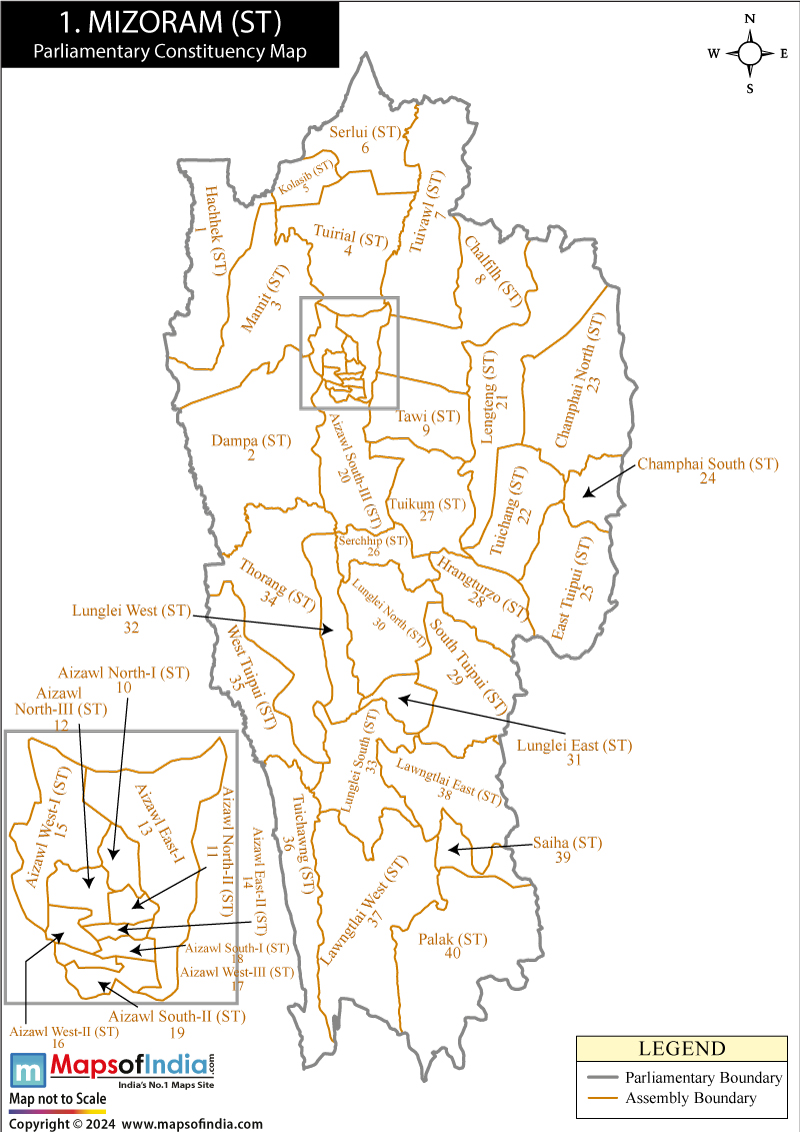 Alt - Mizoram Parliamentary Constituencies