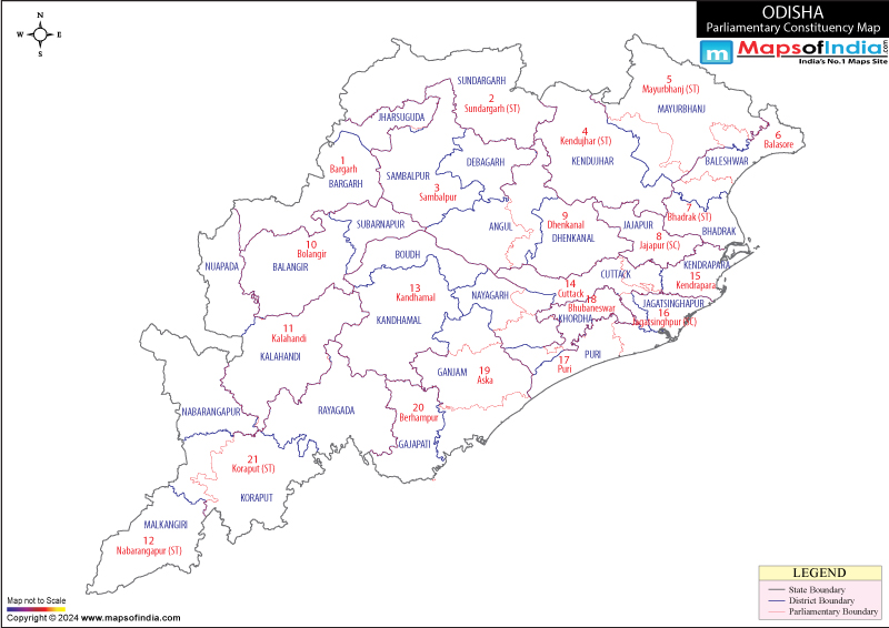 Orissa Parliamentary Constituencies