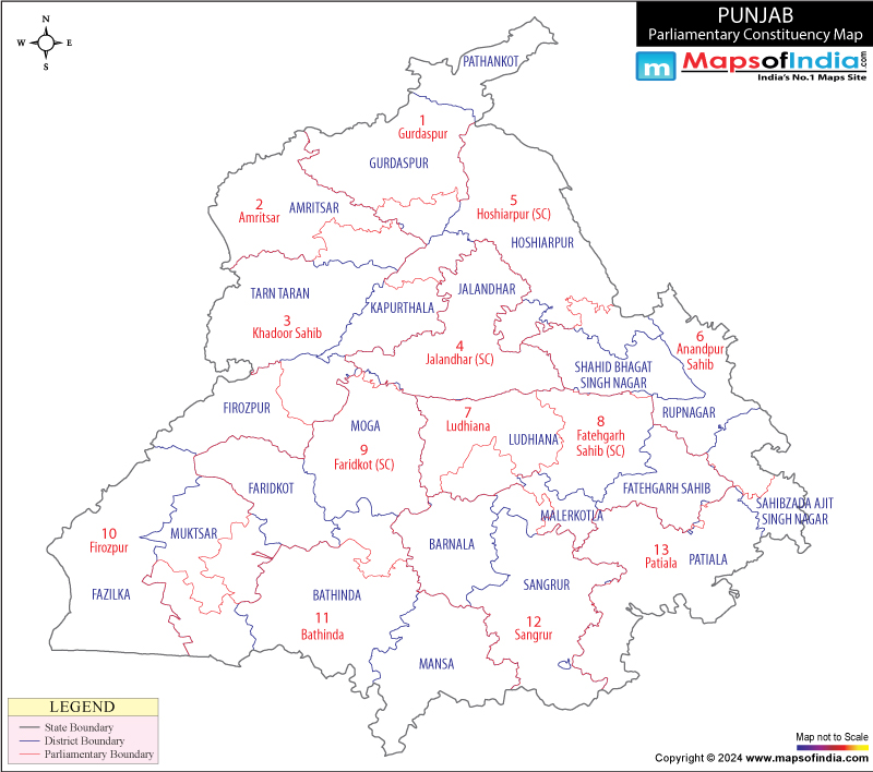 Punjab Parliamentary Constituencies