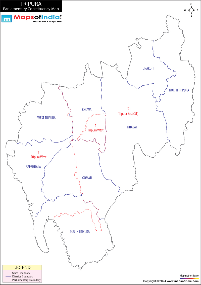 Tripura Parliamentary Constituencies