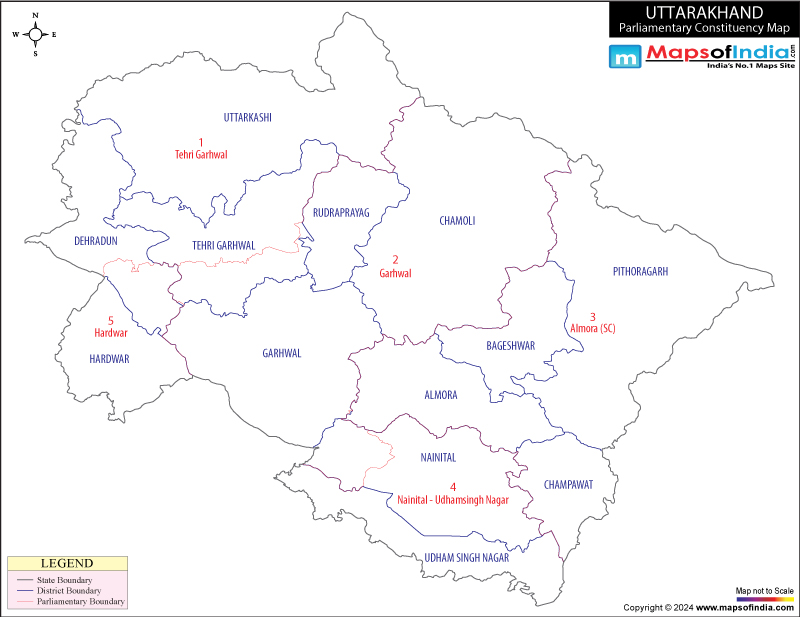 Uttarakhand Parliamentary Constituencies