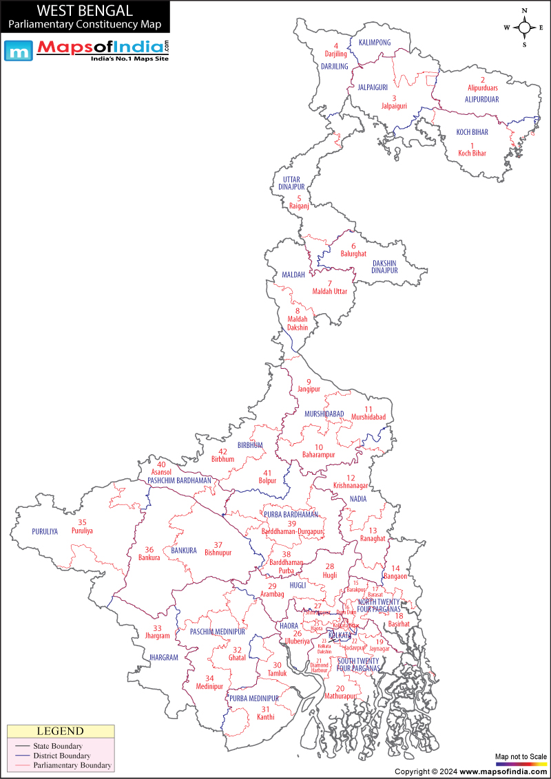 West Bengal Parliamentary Constituencies