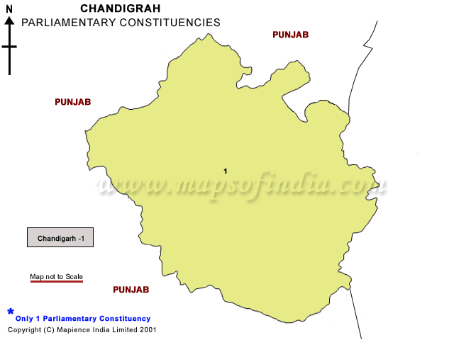 Chandigarh Parliamentary Constituency Map