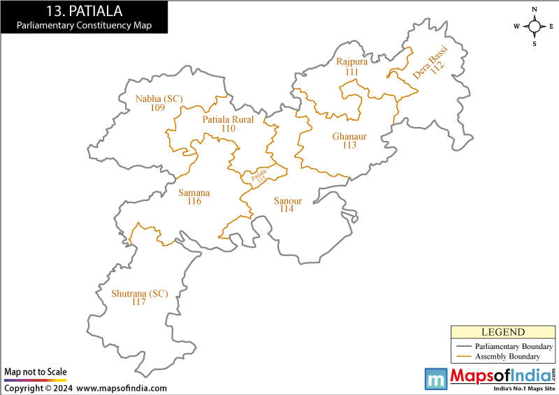 Patiala Election Result 2019 - Parliamentary Constituency ...