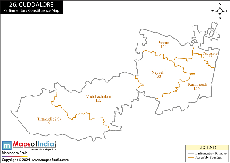 Cuddalore Constituency Map
