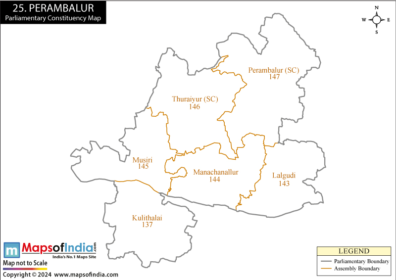 Perambalur Constituency Map