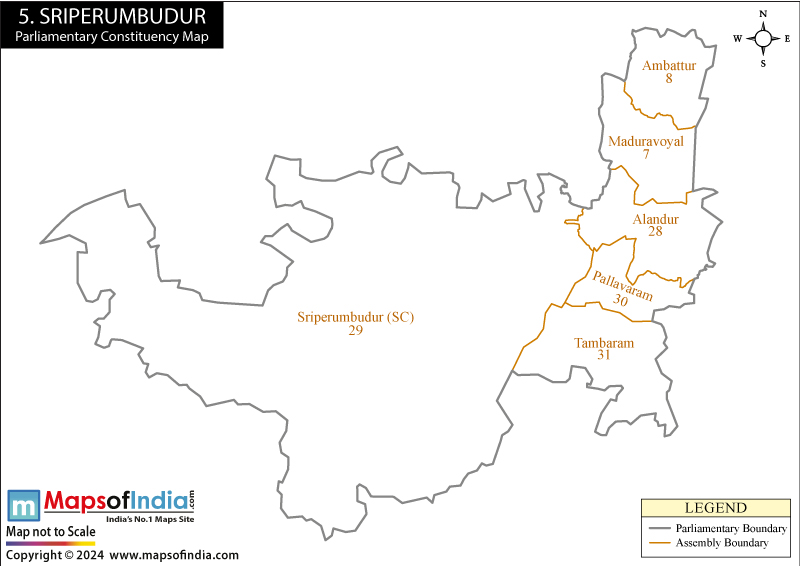 Sriperumbudur Constituency Map