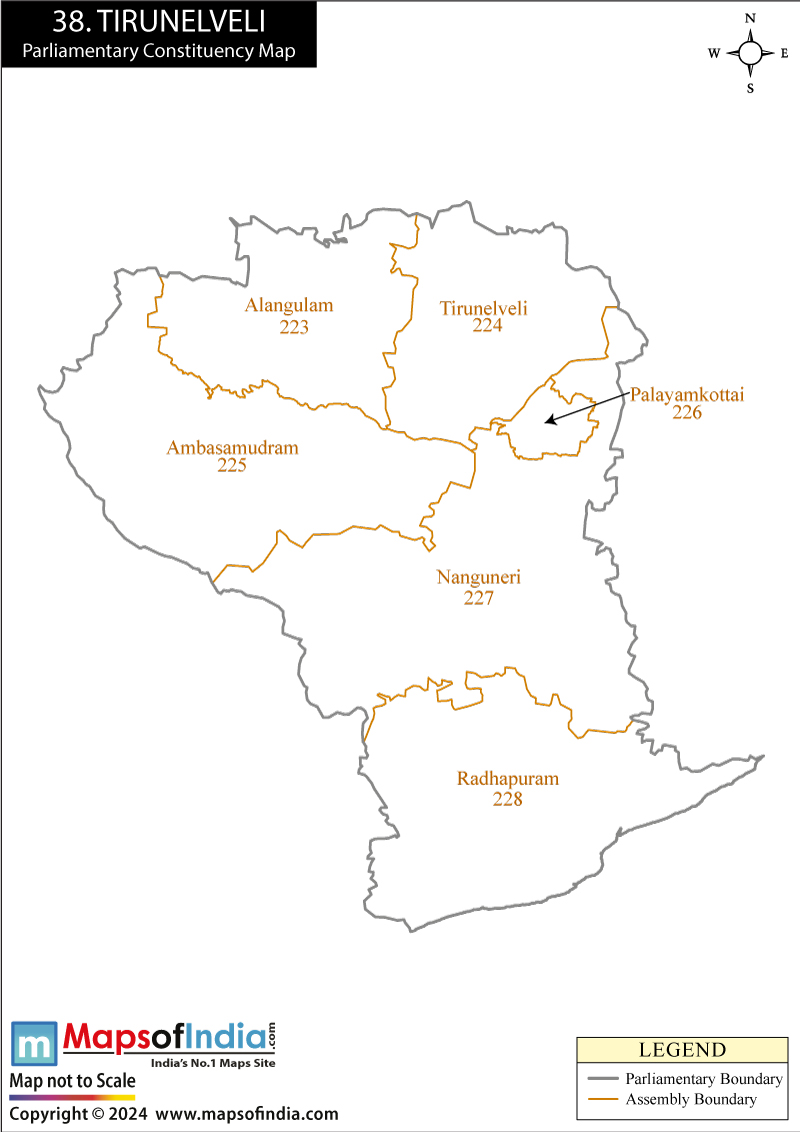 Tirunelveli Constituency Map