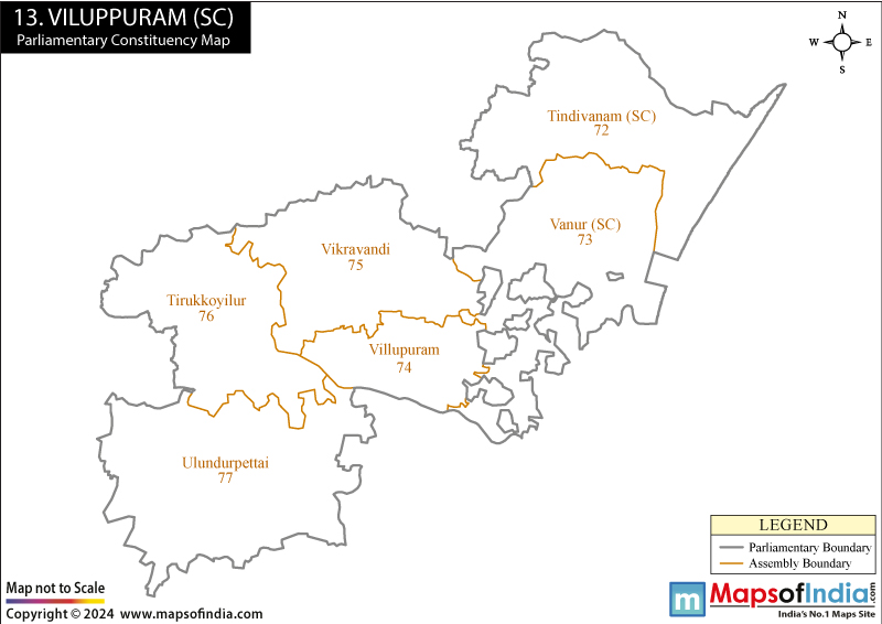 Viluppuram Constituency Map