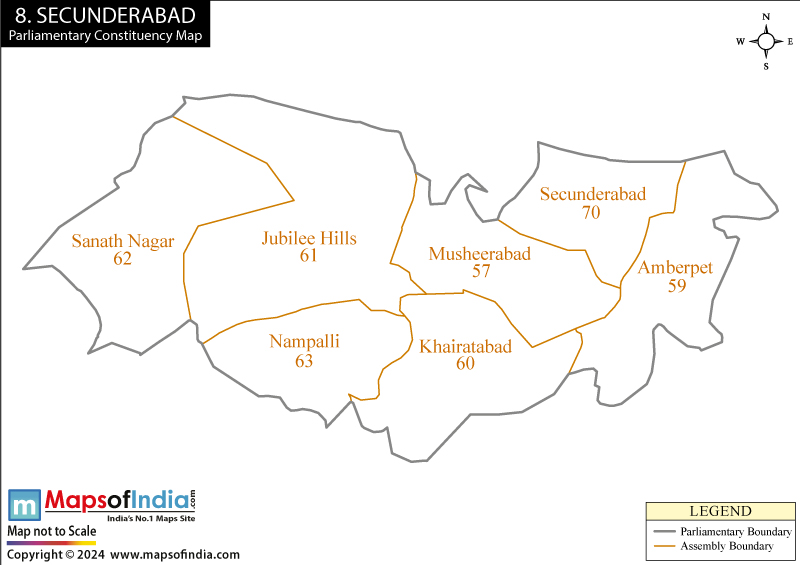 Secunderabad Constituency Map