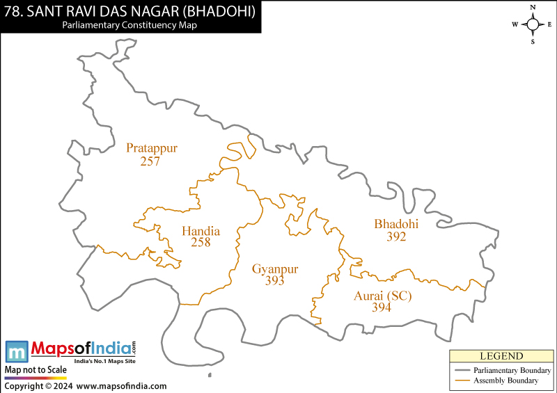 Bhadohi In Up Map Bhadohi Election Result 2019 - Parliamentary Constituency Map And Winning Mp Bhadohi In Up Map Bhadohi Election Result 2019 - Parliamentary Constituency Map And Winning Mp