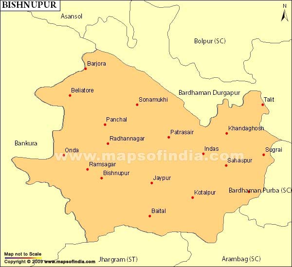 Bishnupur Parliamentary Constituency Map