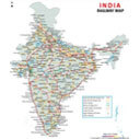 India Railway Map