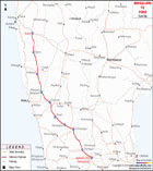 Bengaluru to Pune Route Map