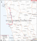 Goa to Pune Route Map