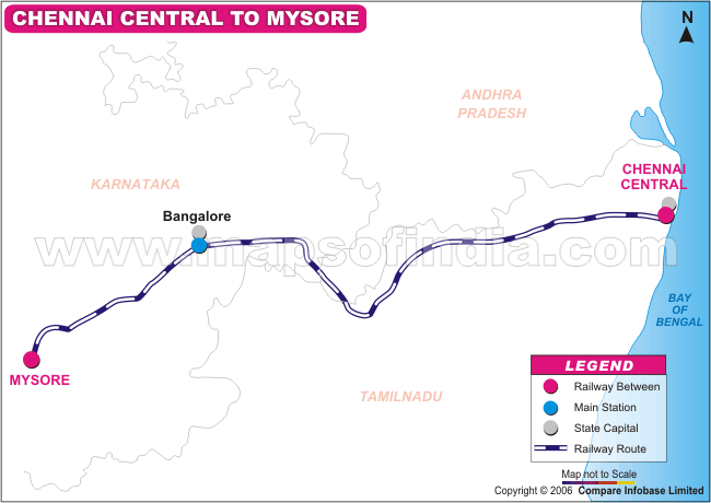 Chennai Central to Mysore