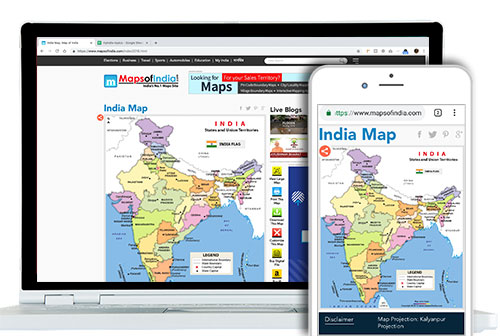 India Map | Map of India